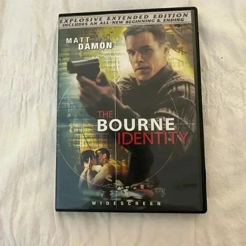 The Bourne Identity DVD Matt Samon